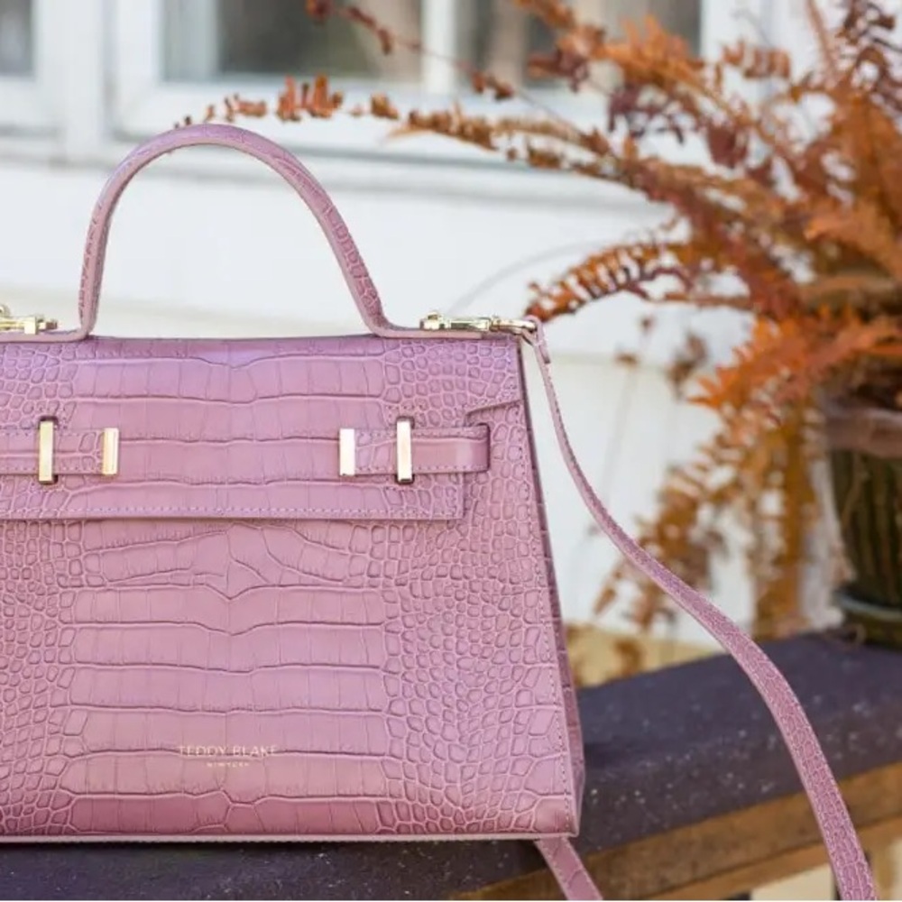 Teddy Blake Lilac Ava Croc 9” - Picture 3 of 3